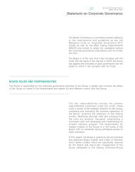 statement on corporate governance - Boustead Holdings Berhad