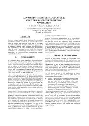 advanced time interval counter & analyzer based on eet-method ...