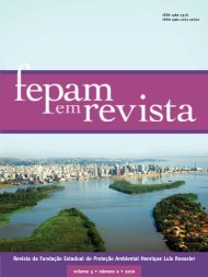 Revista da FundaÃ§Ã£o Estadual de ProteÃ§Ã£o Ambiental ... - Fepam