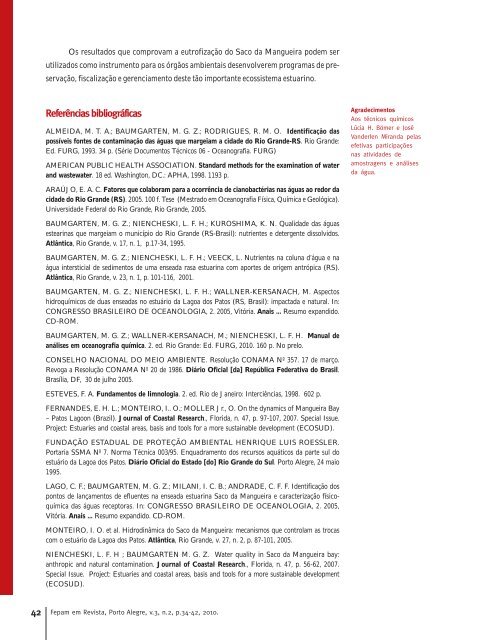 Revista da FundaÃ§Ã£o Estadual de ProteÃ§Ã£o Ambiental ... - Fepam