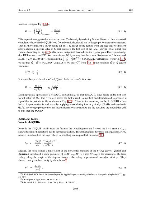 Applied Superconductivity - Walther MeiÃƒÂŸner Institut - Bayerische ...