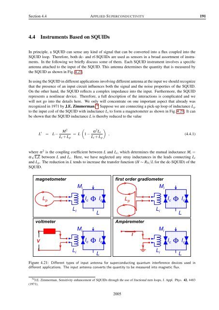 Applied Superconductivity - Walther MeiÃƒÂŸner Institut - Bayerische ...