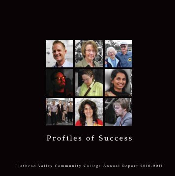 Annual Report 2010-2011 - Flathead Valley Community College