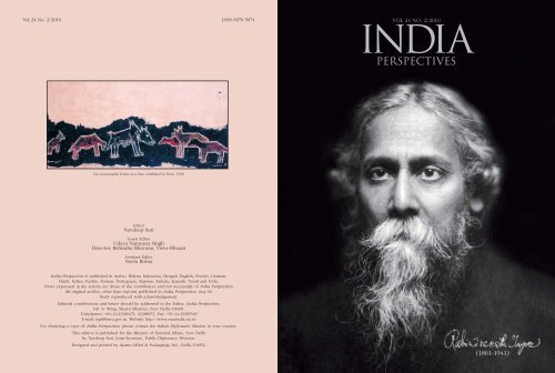IP_ Tagore Issue - Final.indd - high commission of india mauritius