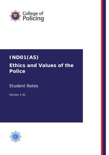 Ethics and values - Kent Police