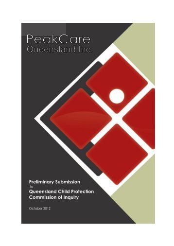 PeakCare - Wegener, Lindsay - Queensland Child Protection ...