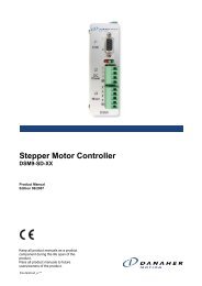 Stepper Motor Controller DSM9-SD-XX