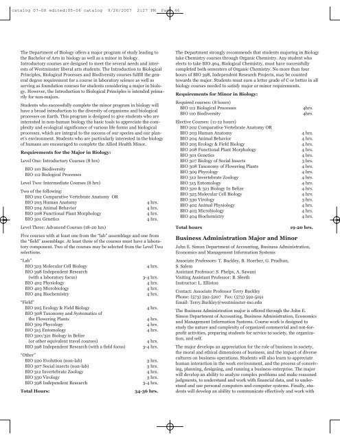 catalog 07-08 edited:05-06 catalog.qxd - Westminster College