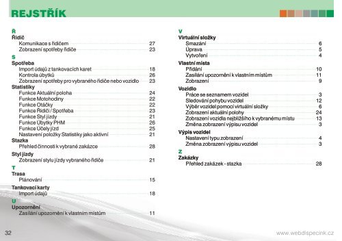 PÅÃ­ruÄka pro pokroÄilejÅ¡Ã­ uÅ¾ivatele - WebdispeÄink