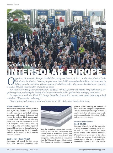 download the PDF - Global Solar Technology