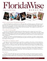 FloridaWise Magazine Media Kit [PDF]