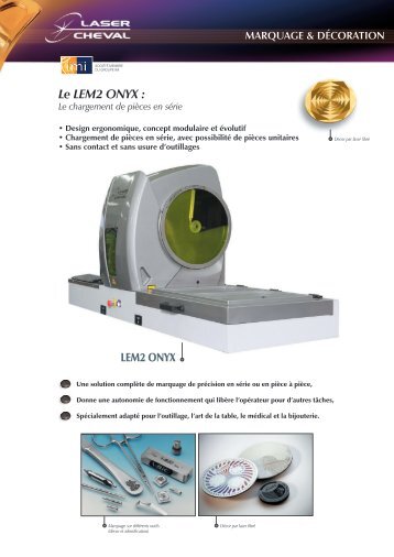 Le LEM2 ONYX : - Laser Cheval