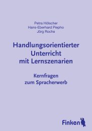 Kernfragen zum Spracherwerb - Finken-Verlag