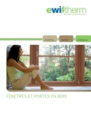 Brochure ewitherm - Nature & dÃ©veloppement