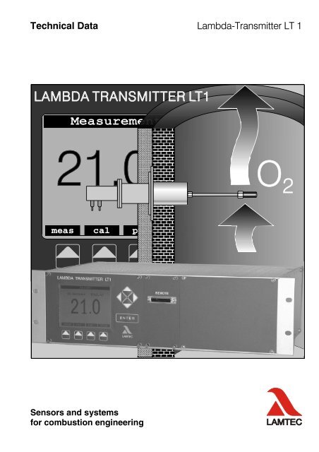 Technical Data Lambda-Transmitter LT 1 - lamtec