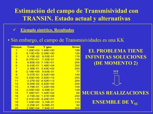 EstimaciÃ³n del campo de Transmisividad con TRANSIN. Estado ...