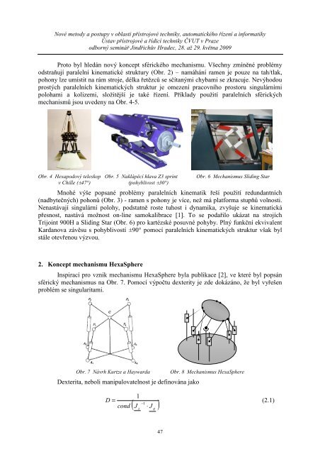 sbornÃ­k - Fakulta strojnÃ­ ÄŒVUT v Praze - Czech Technical University ...