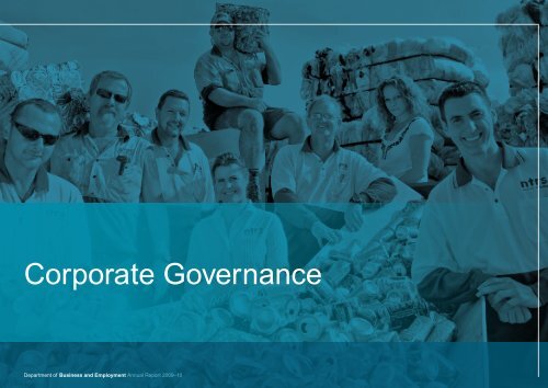 corporate Governance - Department of Business - Northern Territory ...