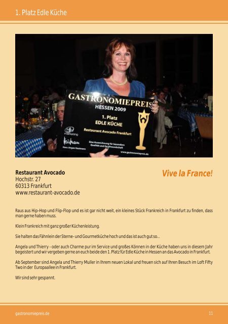 GALA - Gastronomiepreis