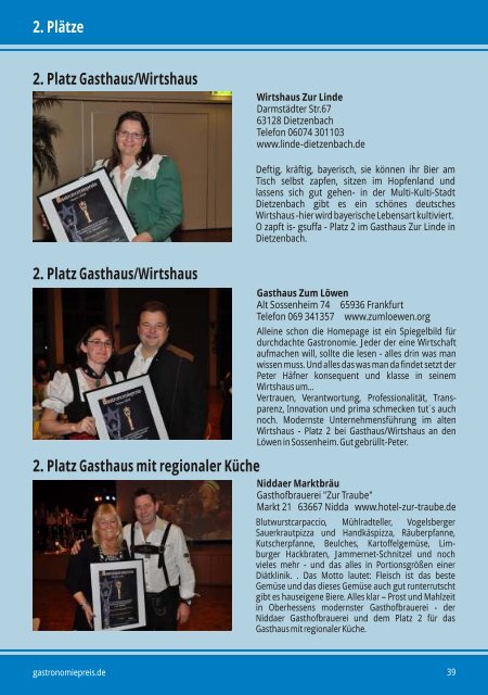 GALA - Gastronomiepreis