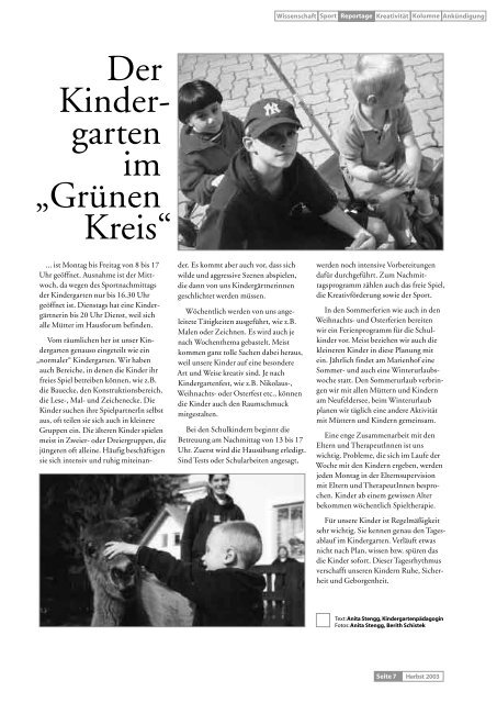 Magazin Nr. 47 - Grüner Kreis