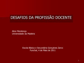 slides - Universidade da Madeira