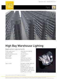 High Bay Warehouse Lighting - Ledil