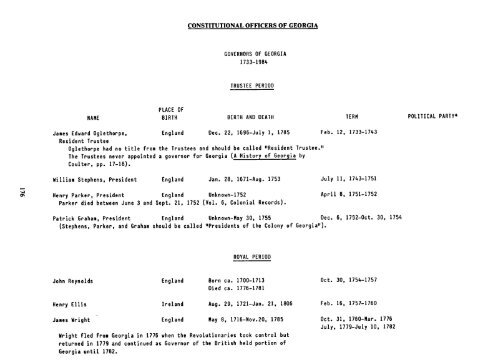 Georgia Official and Statistical Register 1983-84 - the Digital Library ...