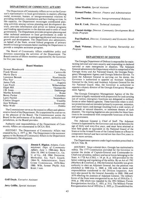 Georgia Official and Statistical Register 1983-84 - the Digital Library ...