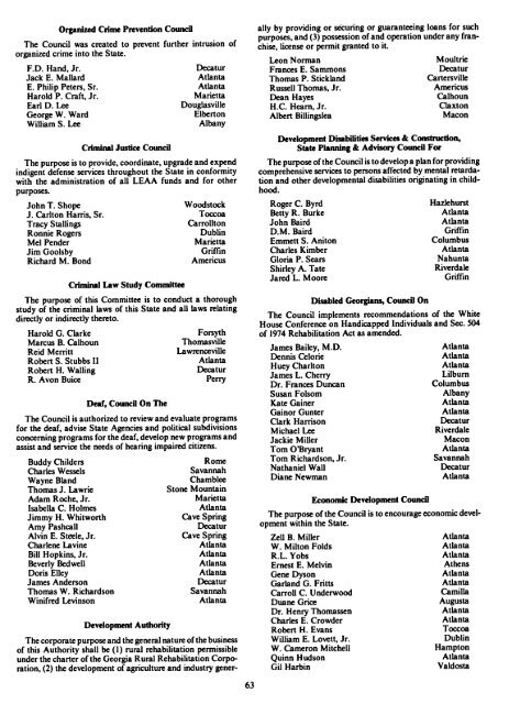 Georgia Official and Statistical Register 1983-84 - the Digital Library ...