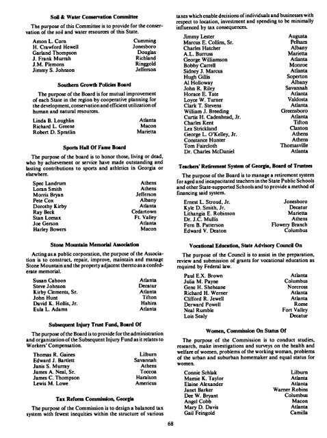 Georgia Official and Statistical Register 1983-84 - the Digital Library ...