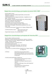 Datasheet (FR)