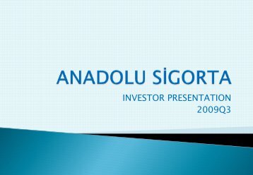 Slayt Başlığı Yok - Anadolu Sigorta