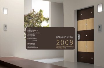 GARDESA STYLE - ASSA ABLOY