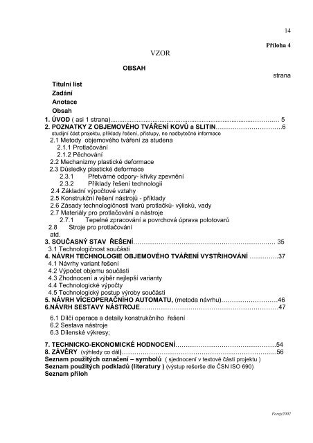 sylabus - PDF (Forejt - 4 MB) - VUT UST - VysokÃ© uÄenÃ­ technickÃ© v ...