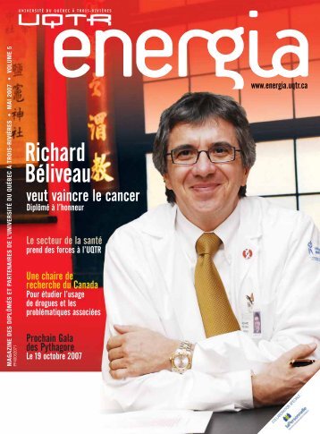 Richard BÃ©liveau - UniversitÃ© du QuÃ©bec