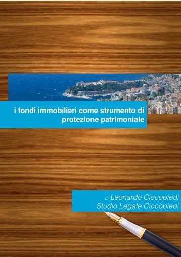 i fondi immobiliari come strumento di protezione patrimoniale