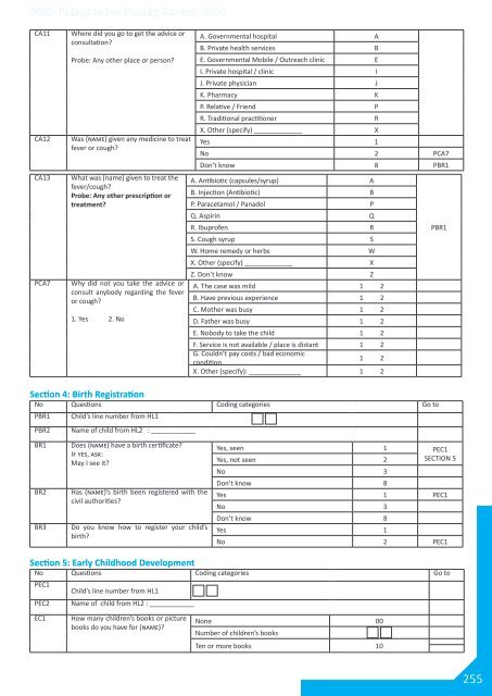 Palestinian Family Survey 2010 Final Report - Palestinian Central ...