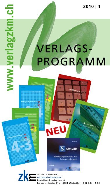 Verlagsprogramm 2010-1