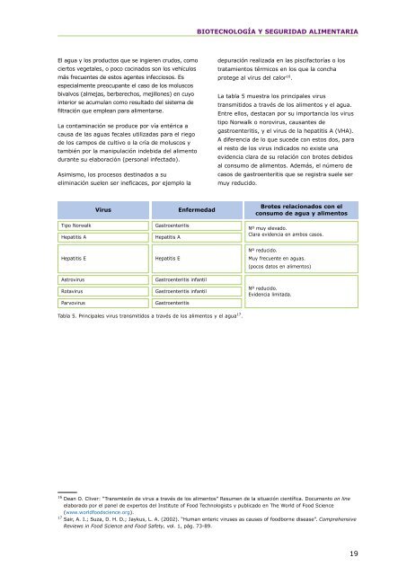 Aplicaciones de la BiotecnologÃ­a en Seguridad Alimentaria