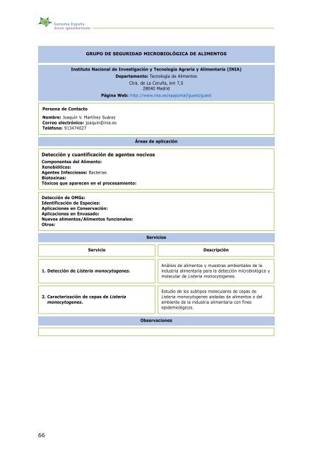 Aplicaciones de la BiotecnologÃ­a en Seguridad Alimentaria