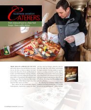 aterers - Business Jet Traveler