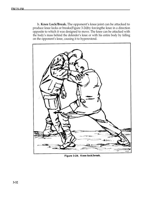 US ARMY FM 21-150 - Hand To Hand Combat - Modern Prepper