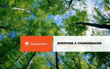 EVERYONE A CHANGEMAKER - Changemakers