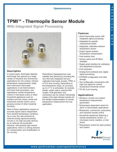 Ambient temperature Sensor Module