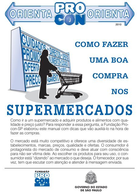 Como fazer uma boa compra no Supermercado