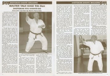 MASTER TAIJI KASE 9th Dan - Sensei Kase