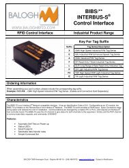 BIBS/** INTERBUS-S Control Interface - Anixandra