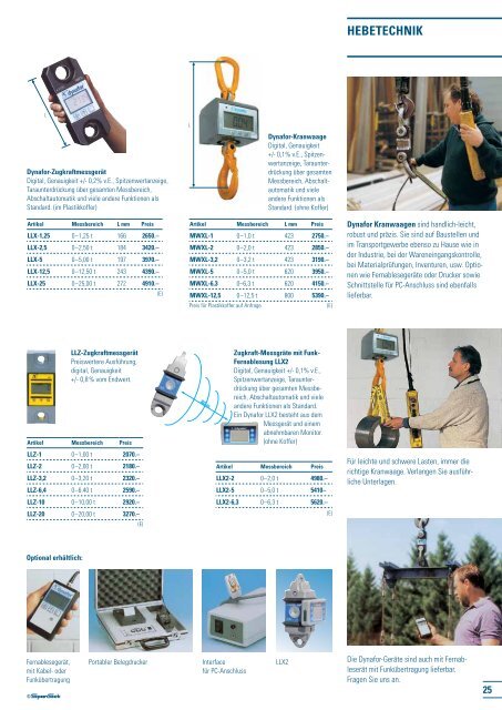 SpanSet Katalog 2011 - Frutiger AG