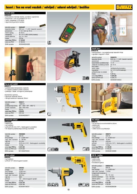 DeWALT - Unior Teos alati doo